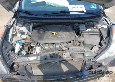 2013 Hyundai Elantra Gls z USA, uszkodzony, nr VIN 5NPDH4AE5DH180385